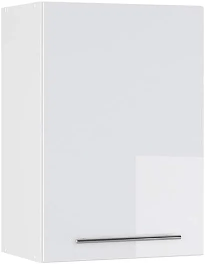 Vicco Armario para Horno Empotrado Fame-Line, Antracita-Oro/Roble Dorado, 60 cm sin encimera